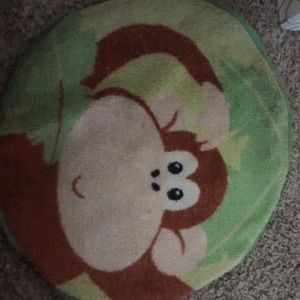 Children’s monkey rug